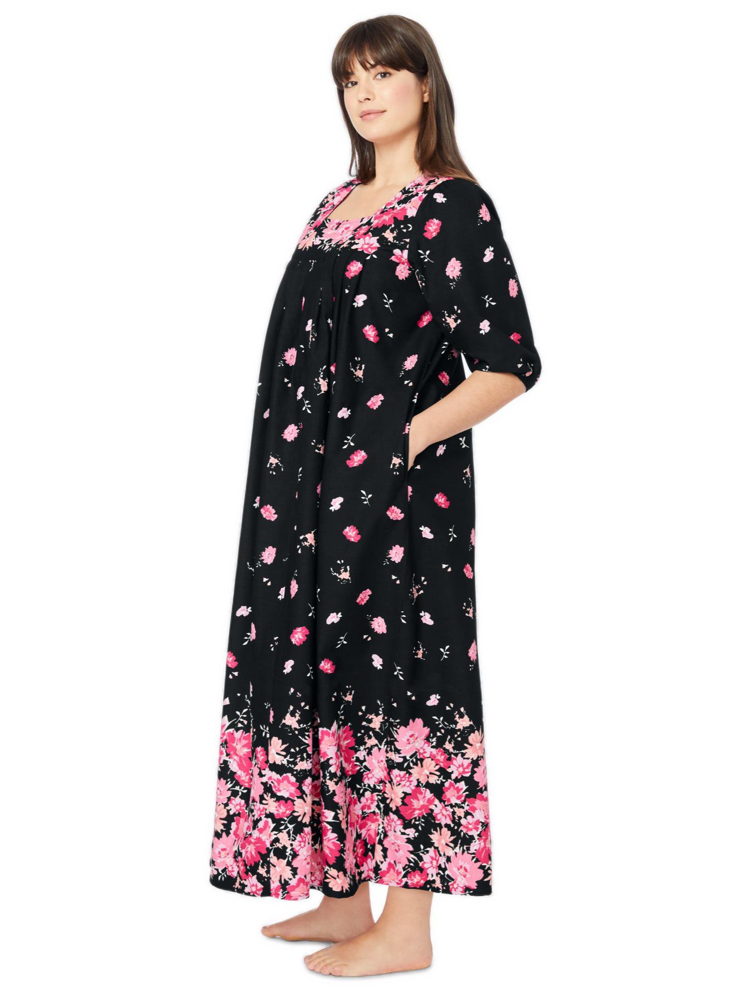 Plus Size Only Necessities Print Lounger