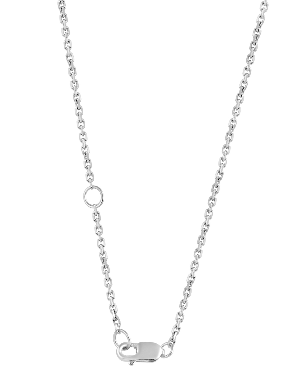 Badgley Mischka Lab Grown Diamond Cross Pendant Necklace (5 Ct. T.w.) In 14k White Gold, 16" + 2" Extender In White