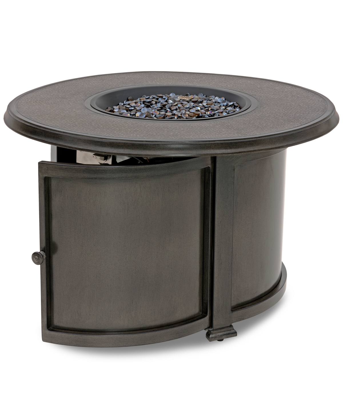 Agio Closeout! Waldwick Outdoor Round Fire Pit, Created For Macy's In No Color
