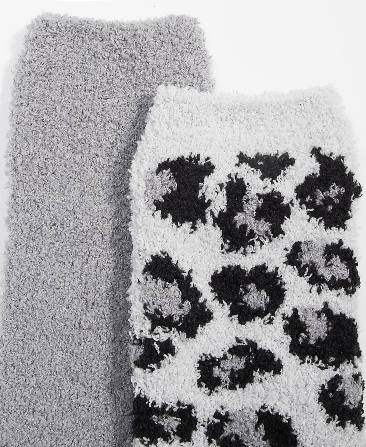 CHARTER CLUB WOMEN'S 2-PK. FUZZY BUTTER SOCKS, CREATED FOR MACY'S 