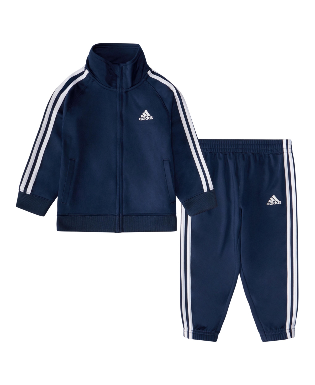 Adidas Originals Baby Boy's 2-piece Signature Tracksuit In Collegiate Navy