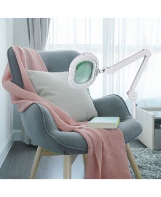 Lightview Pro LED 2-in-1 Magnifier Floor or Desk Lamp (2.25x) 5 Diopter