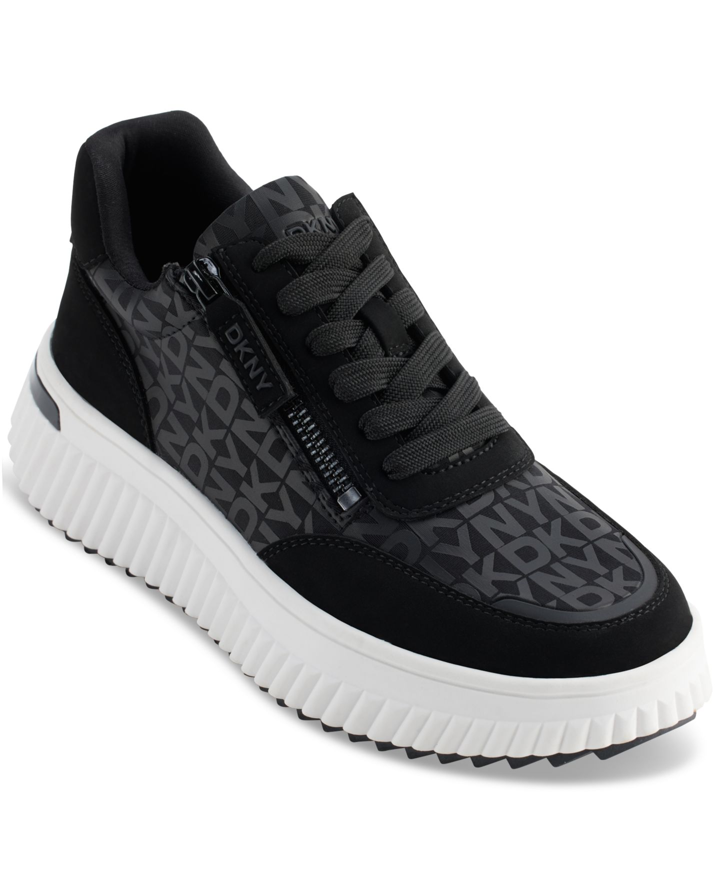 Женские кроссовки DKNY Lissa Logo Platform, цвет: Яркий белый — фото 6