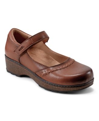 Women's Kalece Leather Stitched Mary Jane Flats