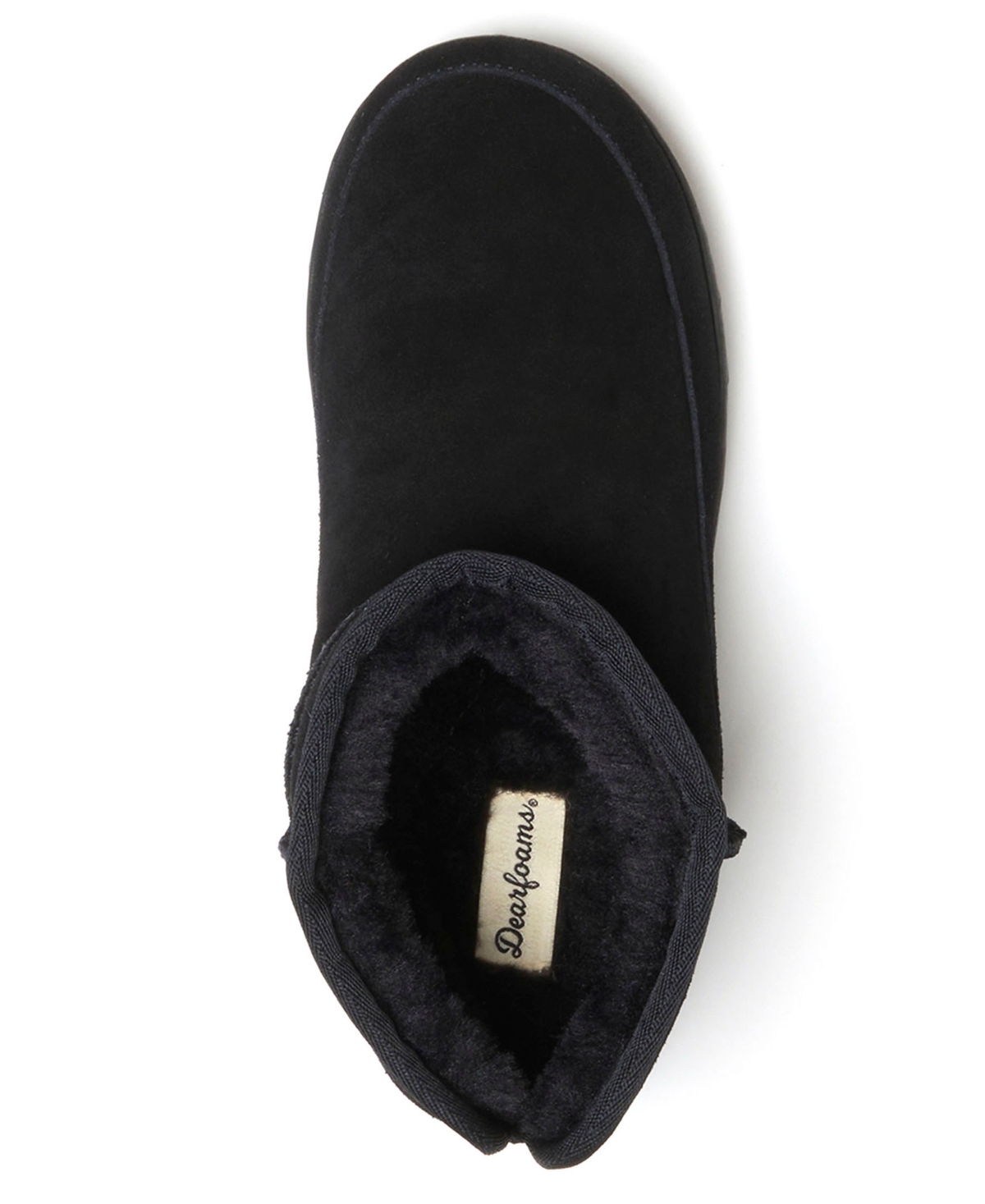 Dearfoams Gretchen Genuine Suede Mini Bootie