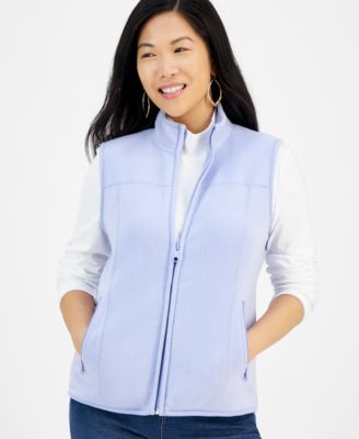 Style & Co - Petite Polar Fleece Vest