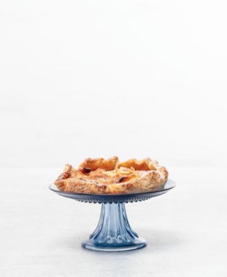 Jupiter Cornflower 8.5" Cake Stand and Dome Set