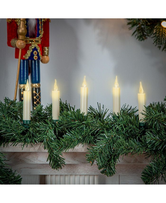 Gerson International Set of 10 Clip On LED Candles with Remote Macy's