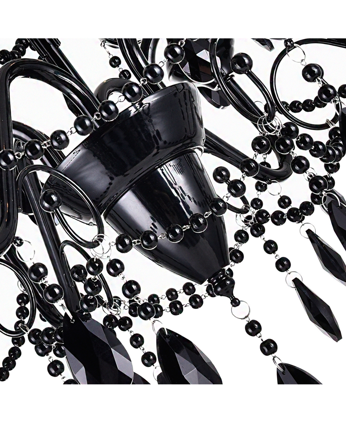 Shop Cwi Lighting Keen 3 Light Up Chandelier In Black