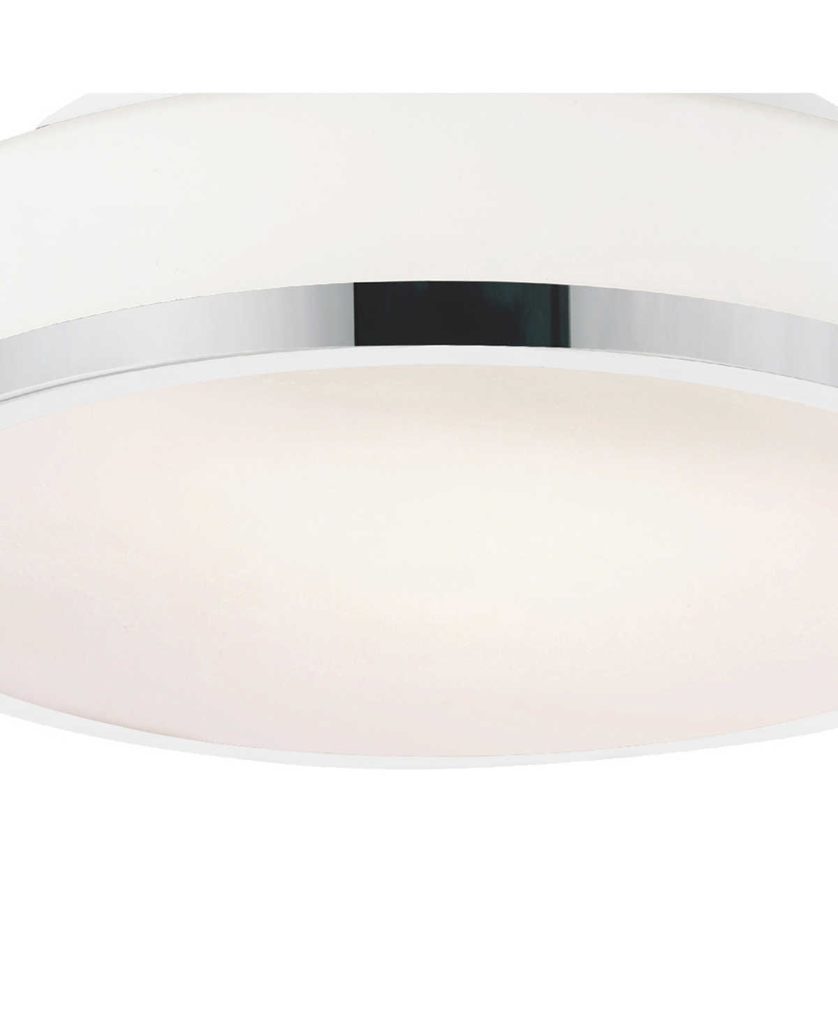 CWI LIGHTING FROSTED 2 LIGHT DRUM SHADE FLUSH MOUNT 