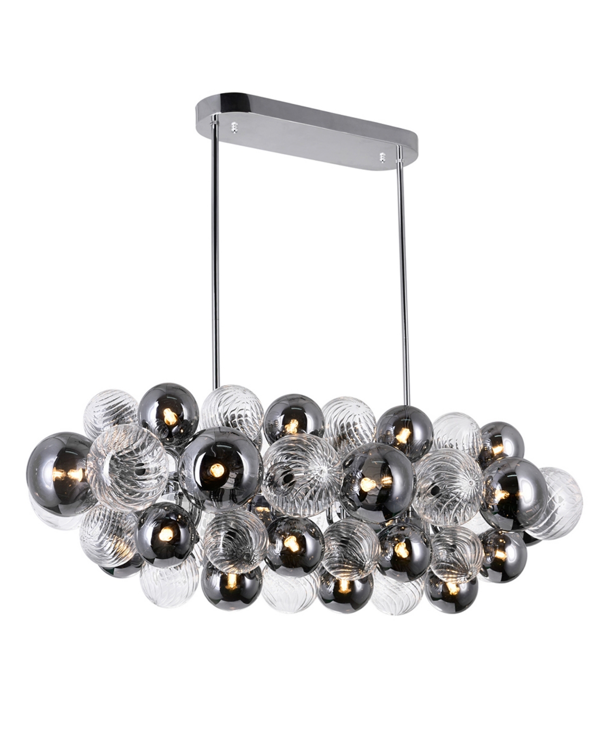 CWI LIGHTING PALLOCINO 27 LIGHT ISLAND/POOL TABLE CHANDELIER 