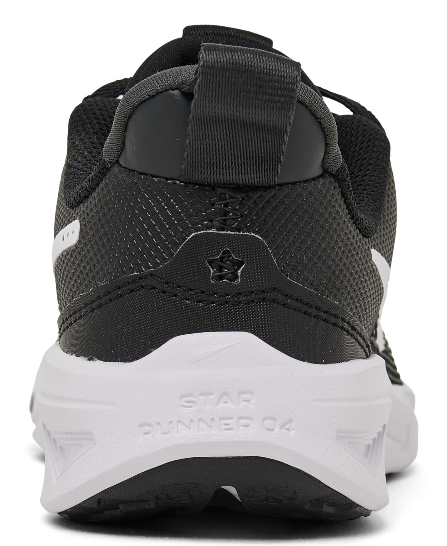 Кроссовки Nike Star Runner 4 Sneakers from Finish Line для мальчиков, цвет: Чёрный / Белый — фото 5