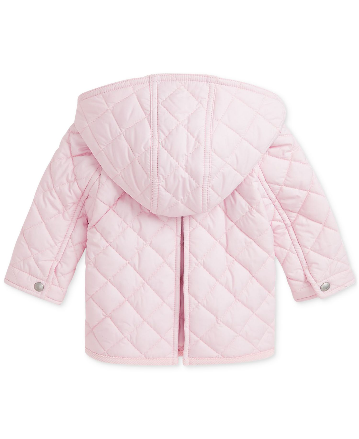Baby Girls Quilted Hooded Coat