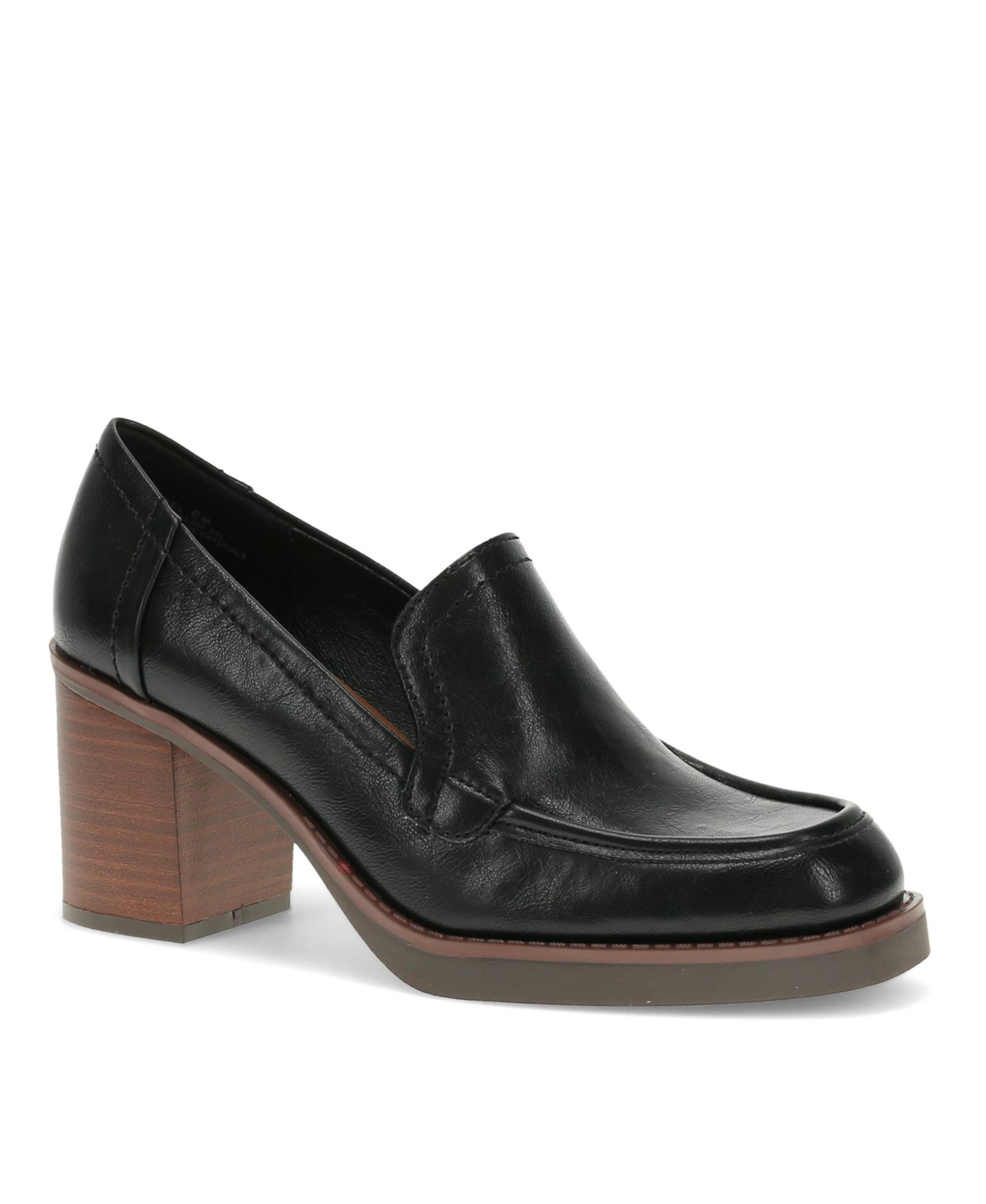 Женские туфли Baretraps Gretel Block Heel Loafer, цвет: Чёрный — фото 3