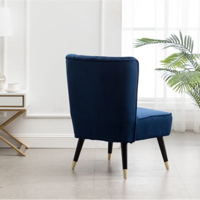 Streamdale Contemporary Velvet Upholstered Accent Chair