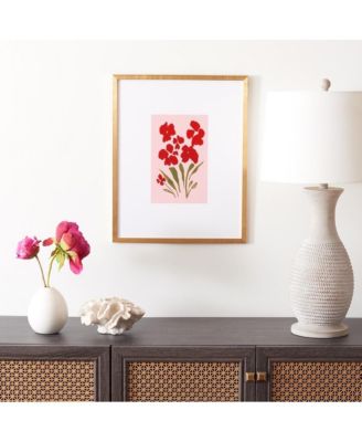 Pansy Passion Framed Wall Art