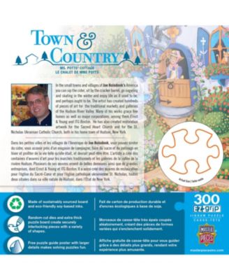 MasterPieces Town & Country - Ms. Potts' Cottage 300 Piece EZ Grip Puzzle