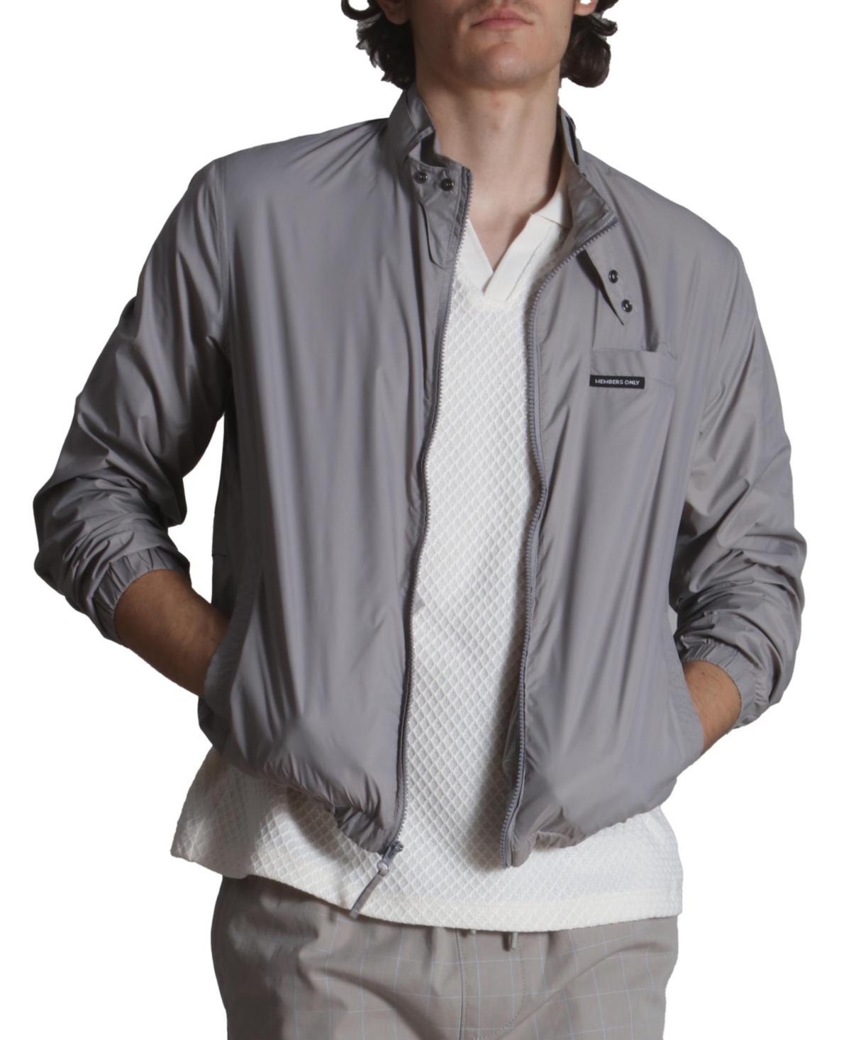 Big & Tall + Windbreaker Packable Jacket - Navy