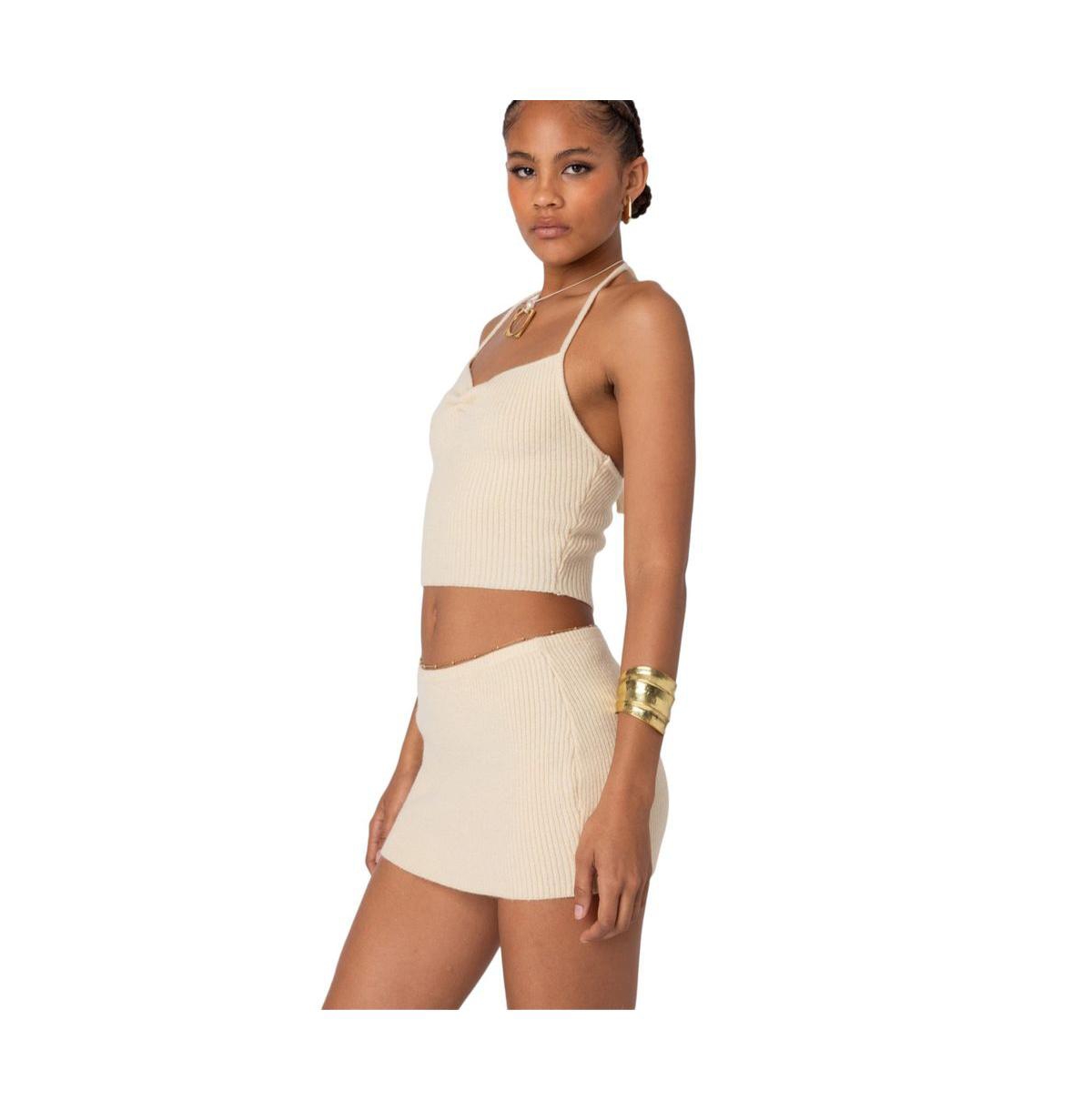 Edikted Women's Fiona Cinched Knit Top