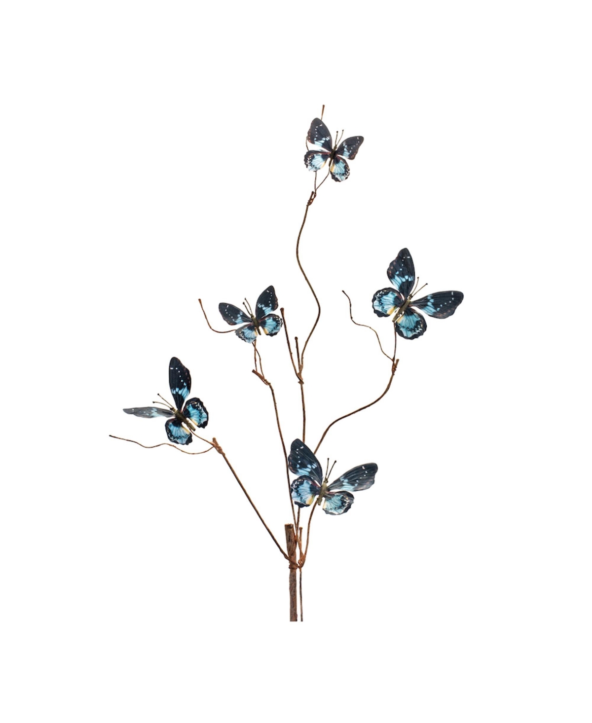 Slickblue Beautiful Wire Butterfly Decorative Spray (Set of 6)