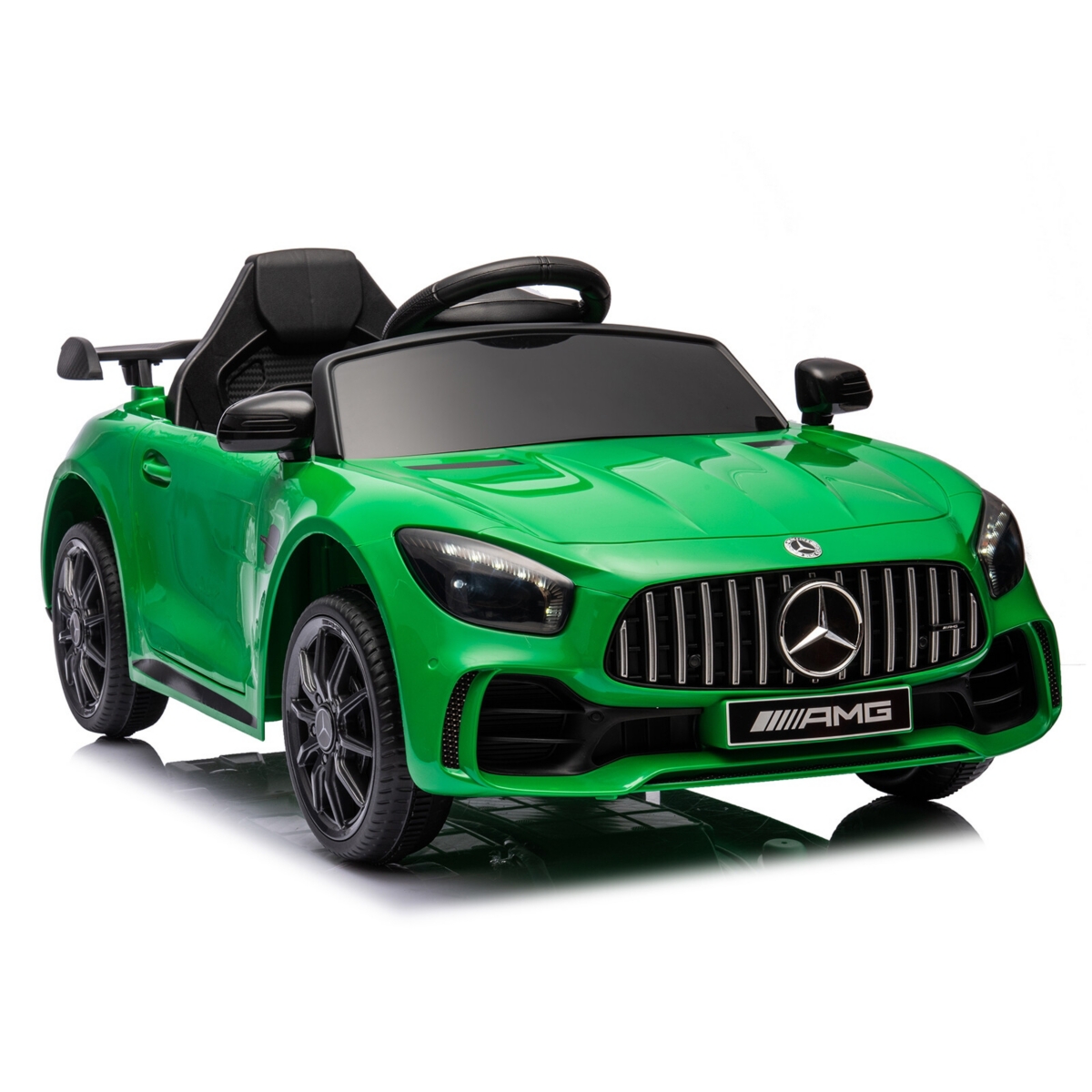 Yescom 12V Ride on Car Mercedes Benz Amg Sports Car with Remote Control,- Green