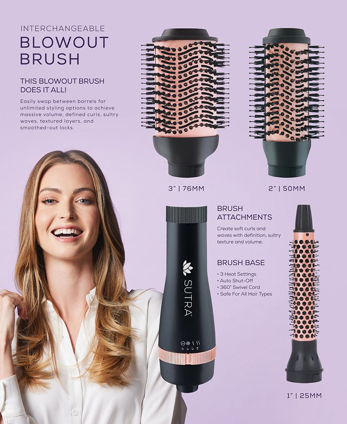 Sutra Beauty Interchangeable 1" Blowout Brush Head Attachment Macy's