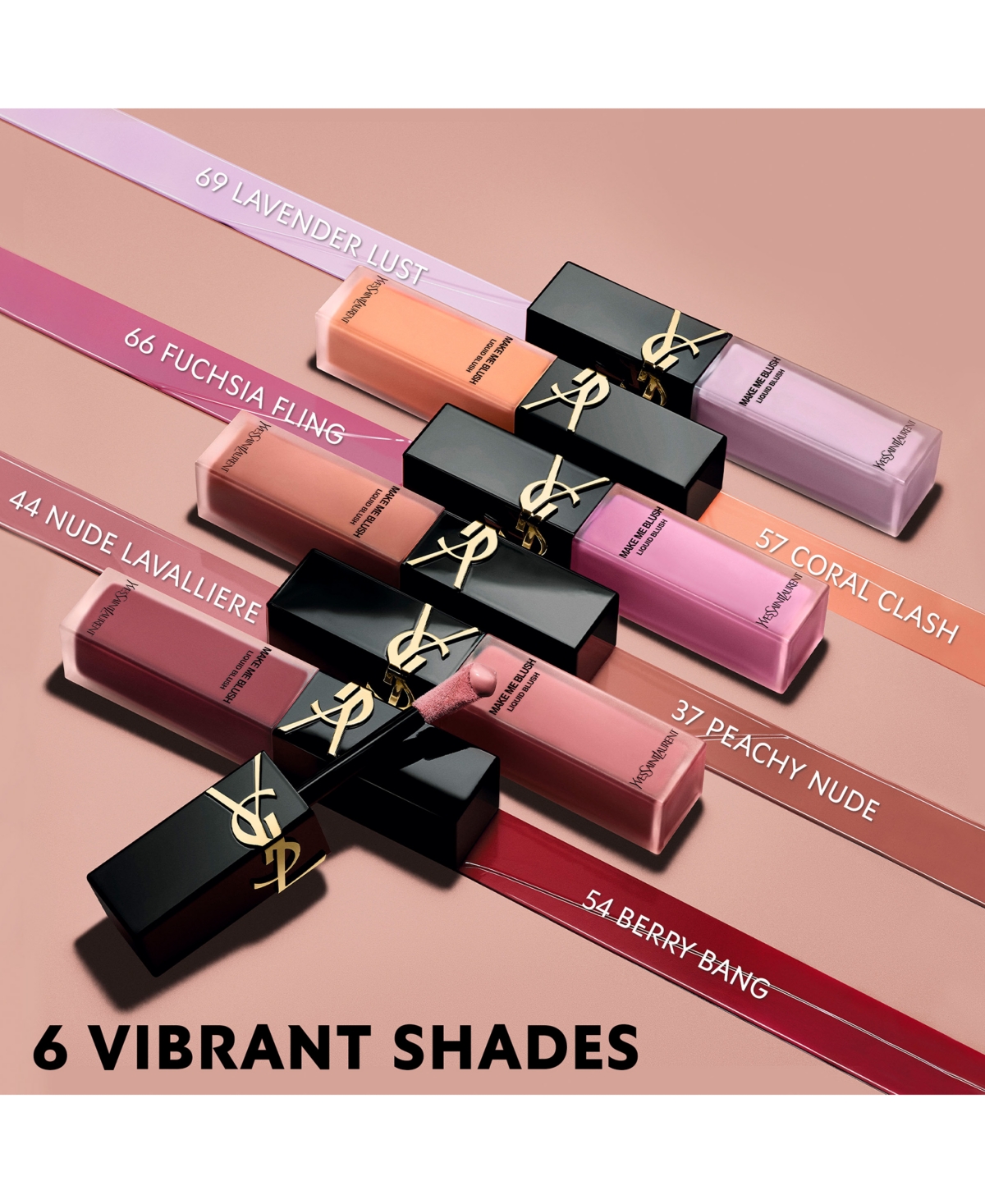 Saint Laurent Make Me Blush Liquid Blush In 66 Fuchsia Fling