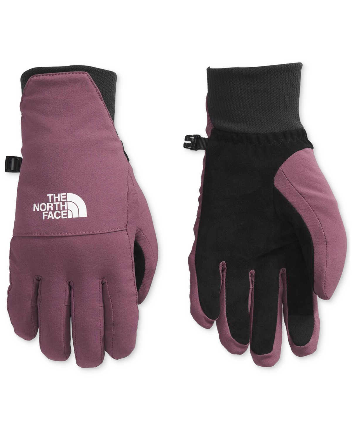 The North Face Women's Shelbe Raschel Etip Gloves In Midnight Mauve