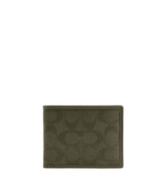 Macy's men's coach wallets online