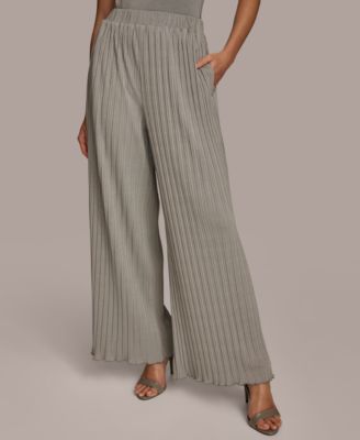 Donna Karan New York - Women's Pleated Wide-Leg Pants