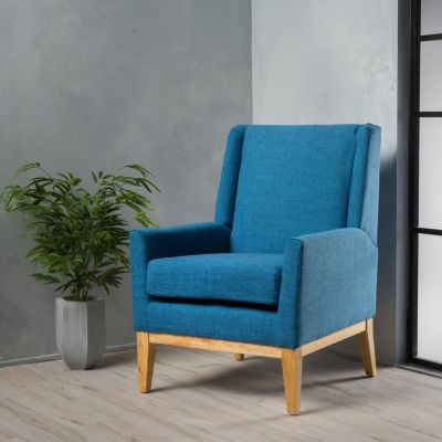 Streamdale Mid-Century Modern Accent Chair with Padded Cushion