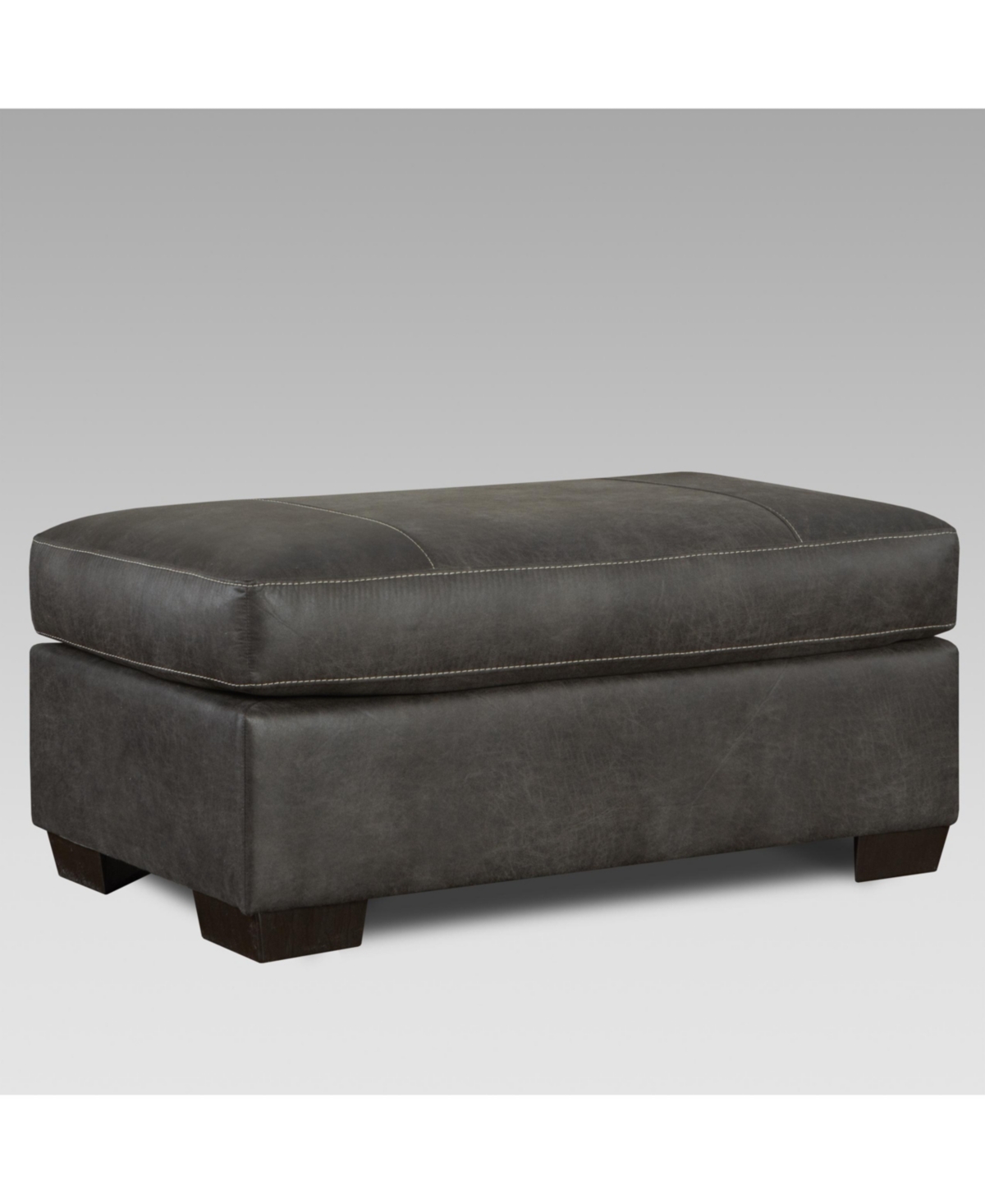 Streamdale Furniture Tirana Contemporary Fabric Pillow-top Arm Living Room Collection, Sequoia Ash