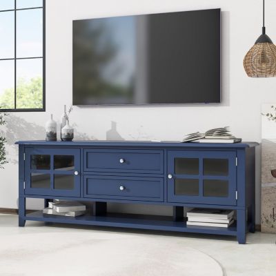 Modern Entertainment Center with Storage
