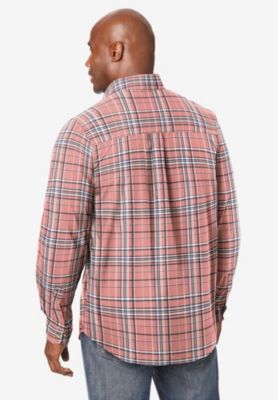 Big & Tall Long Sleeve Wrinkle Free Sport Shirt