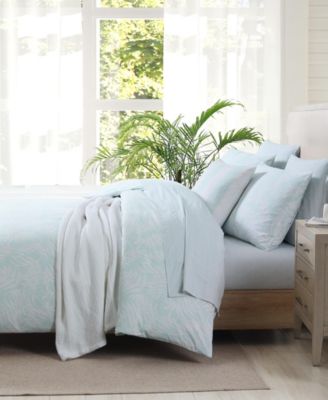 CLOSEOUT! Art Of Palms Reversible 3 Piece Comforter Set, King