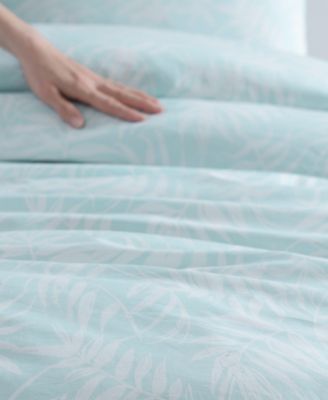 CLOSEOUT! Art Of Palms Reversible 3 Piece Comforter Set, King