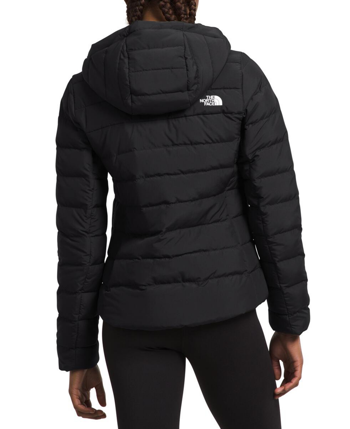 The North Face Women's Aconcagua 3 Quilted Hoodie Jacket In Black