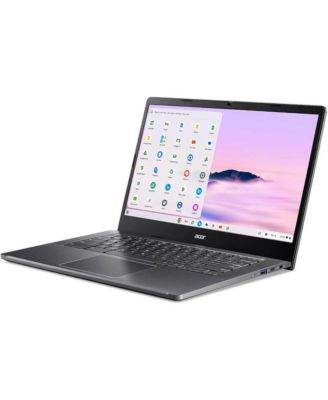 14" Chromebook Plus 514 Intel Core i3-N305 8GB RAM Intel UHD Graphics 128 SSD Storage 1920 x 1080 - Steel Gray