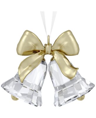 Swarovski - Gold-Tone and Crystal Bell Ornament