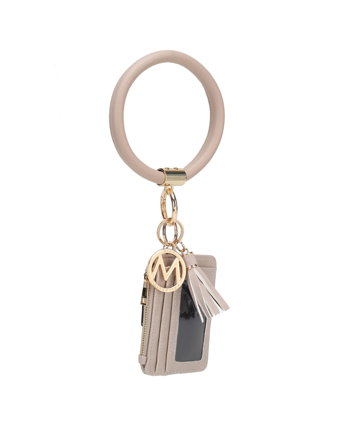 Mkf Collection Jordyn Bracelet Keychain with a Credit Card Holder By Mia K