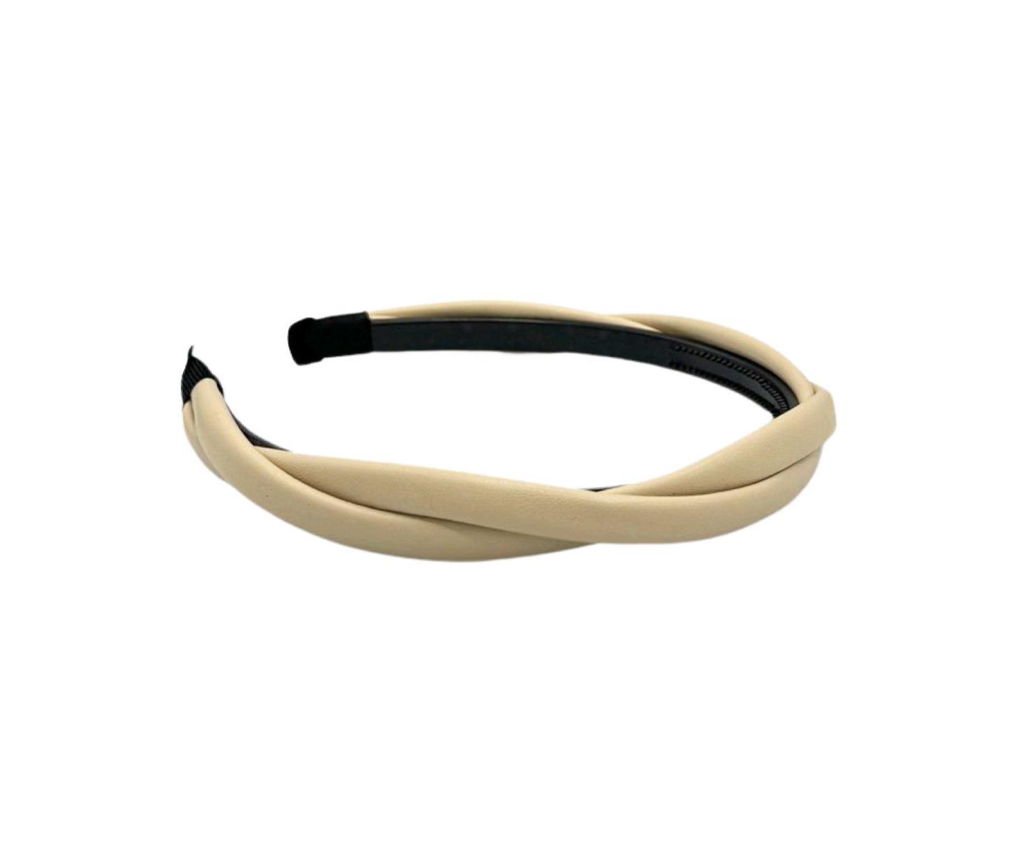 Женские аксессуары для волос Headbands of Hope Traditional Braid Headband - Off White — фото 1