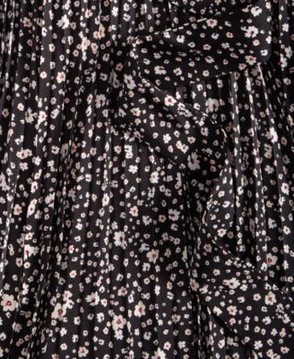 Women's Long-Sleeve Pleated Shirtdress, Created for Macy's