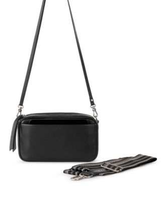Cora Leather Convertible Crossbody Bag
