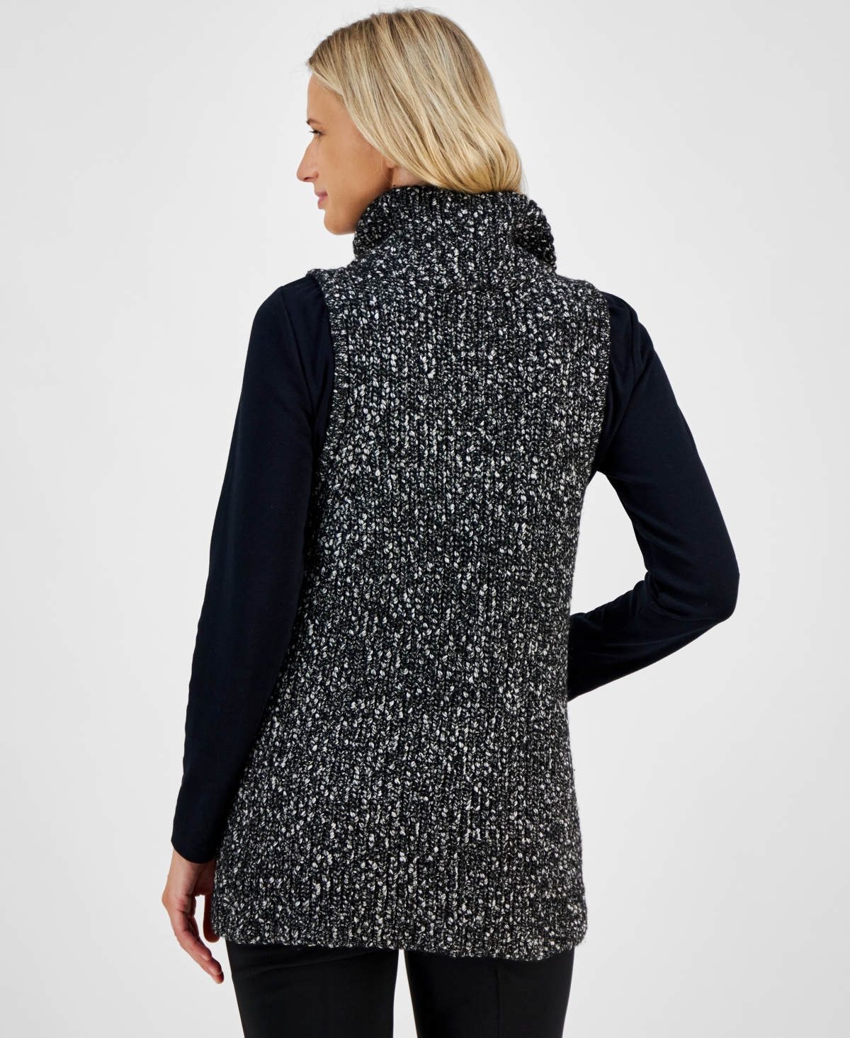 Anne Klein Women's Boucle Sweater Vest