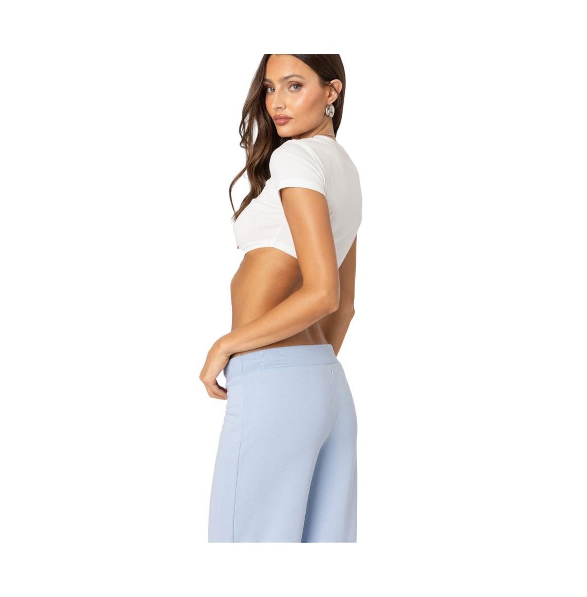 Edikted Women's Rocky asymmetric top