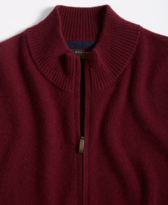 Men's Full-Zip Cashmere Sweater, Created for Macy's 