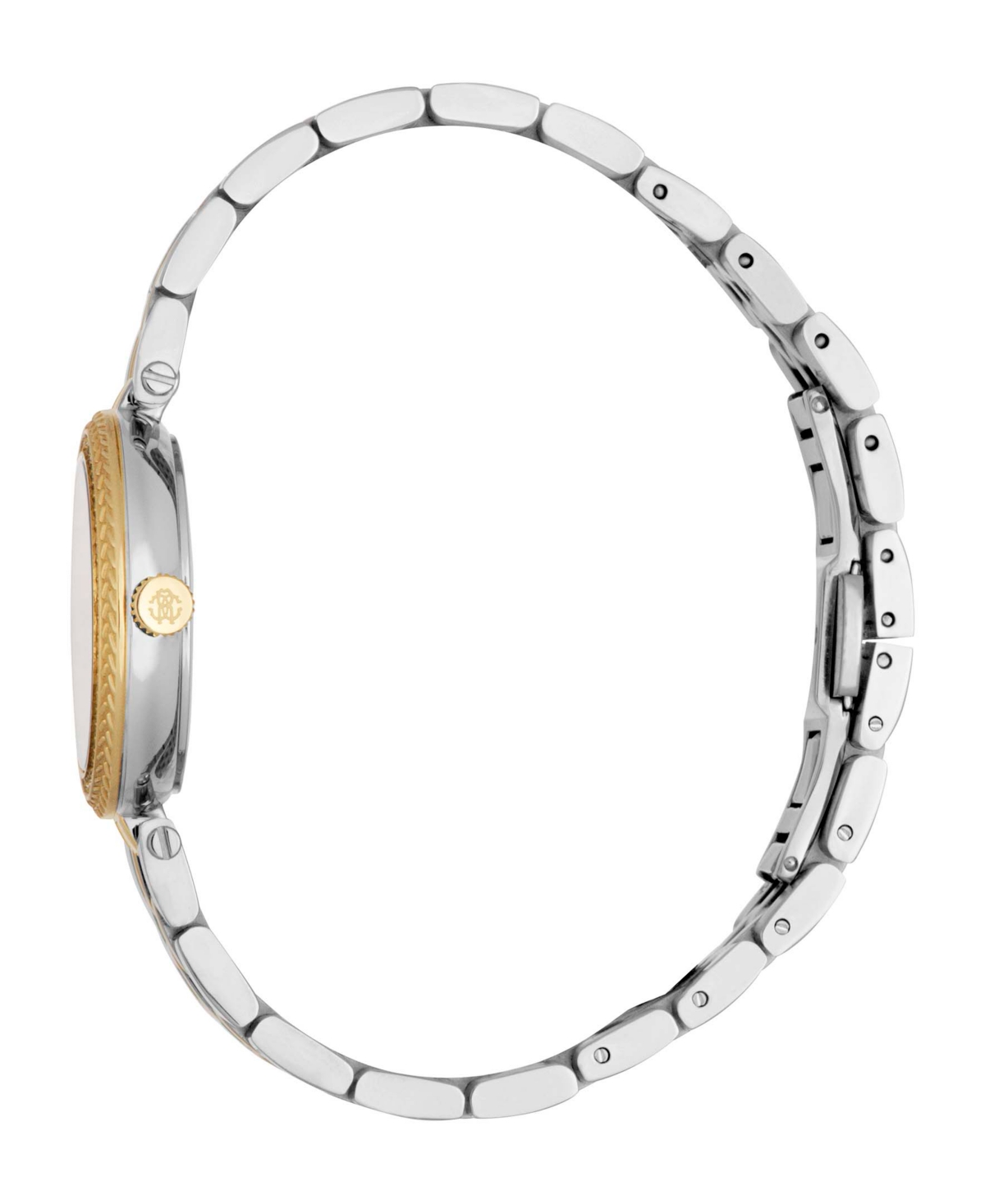 ROBERTO CAVALLI WOMEN'S QUARTZ TWO-TONE STAINLESS STEEL WATCH 30MM 