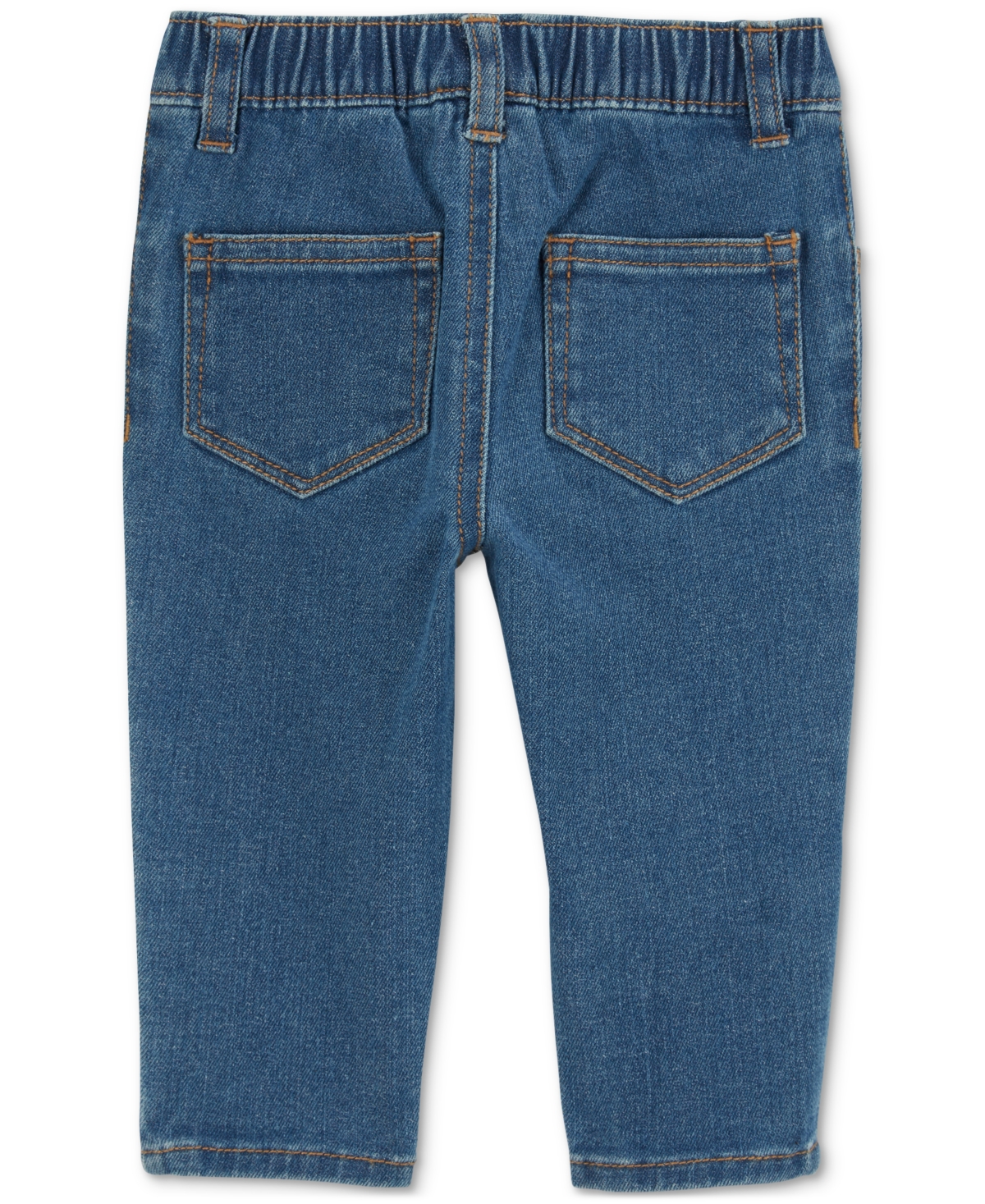 Carter's Baby Girls Apple Sweater & Denim Pants, 2 Piece Set -Blue