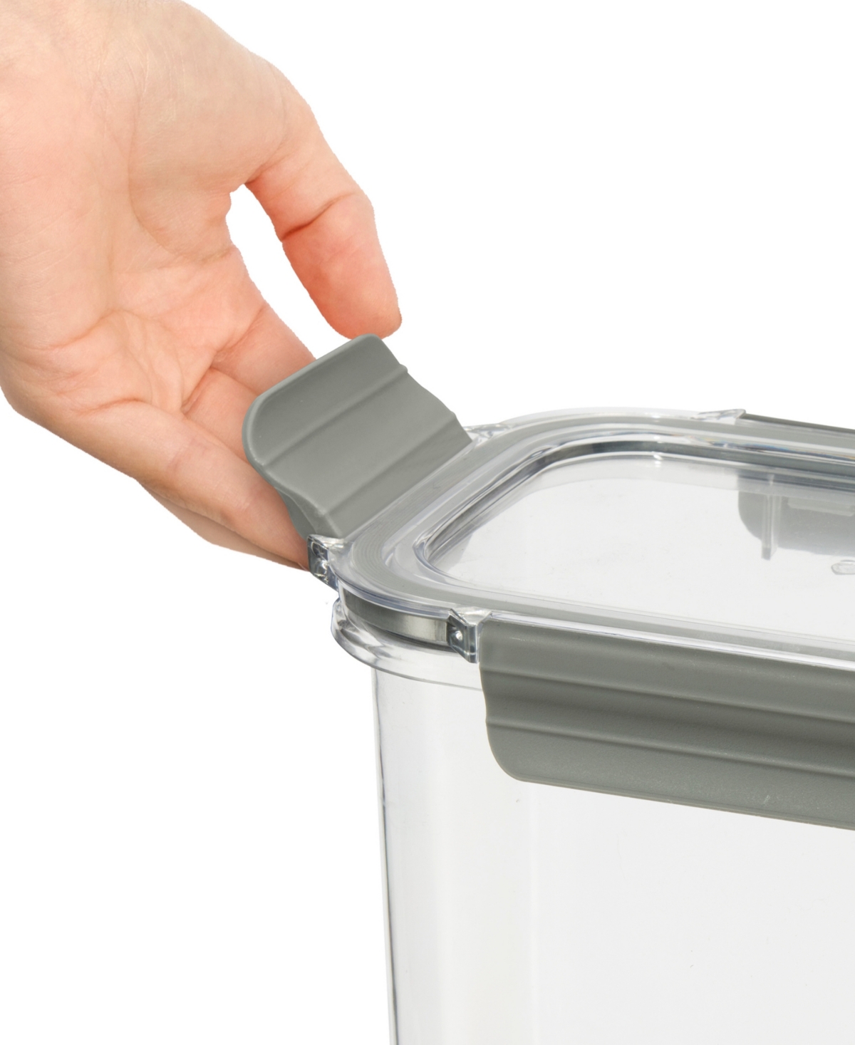 OGGI CLARITY 1.6LT LEAK-PROOF AIRTIGHT FOOD STORAGE SEALABLE CONTAINER WITH LID 