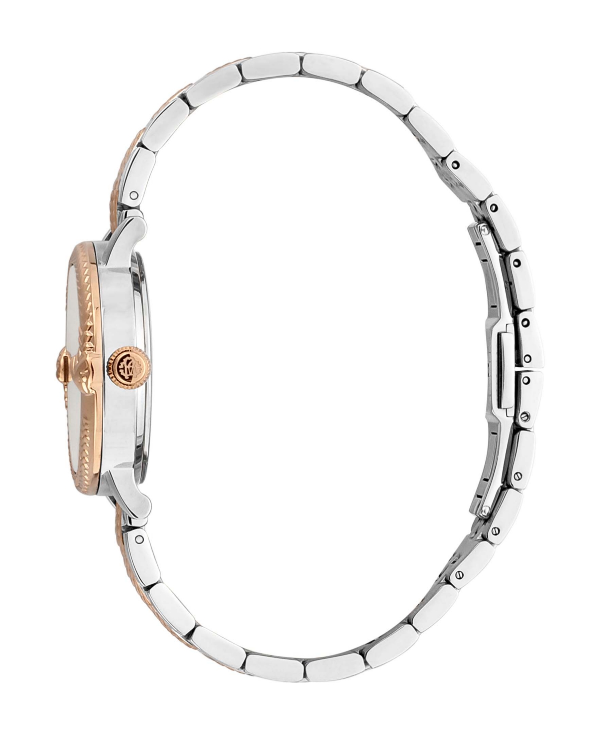 ROBERTO CAVALLI WOMEN'S QUARTZ TWO-TONE STAINLESS STEEL WATCH 30MM 